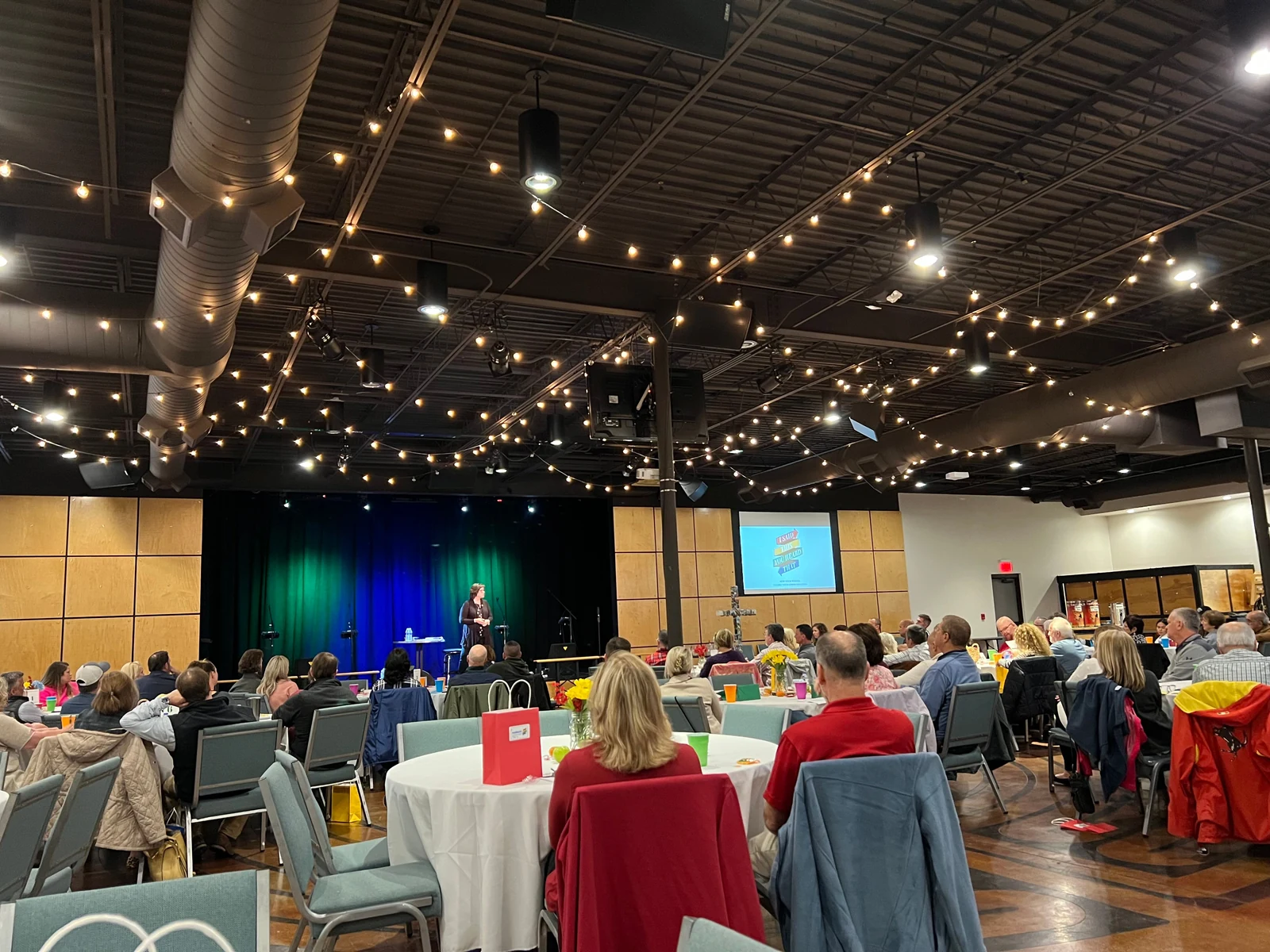 An audience learning together at an I Said You Heard event