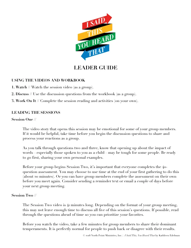 LEADER GUIDE preview